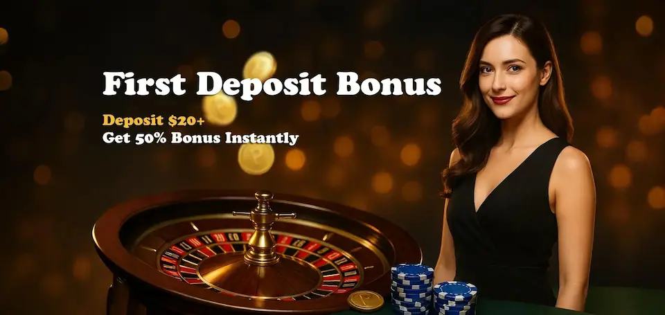 Fisrt Deposit Bonus Promotion Single