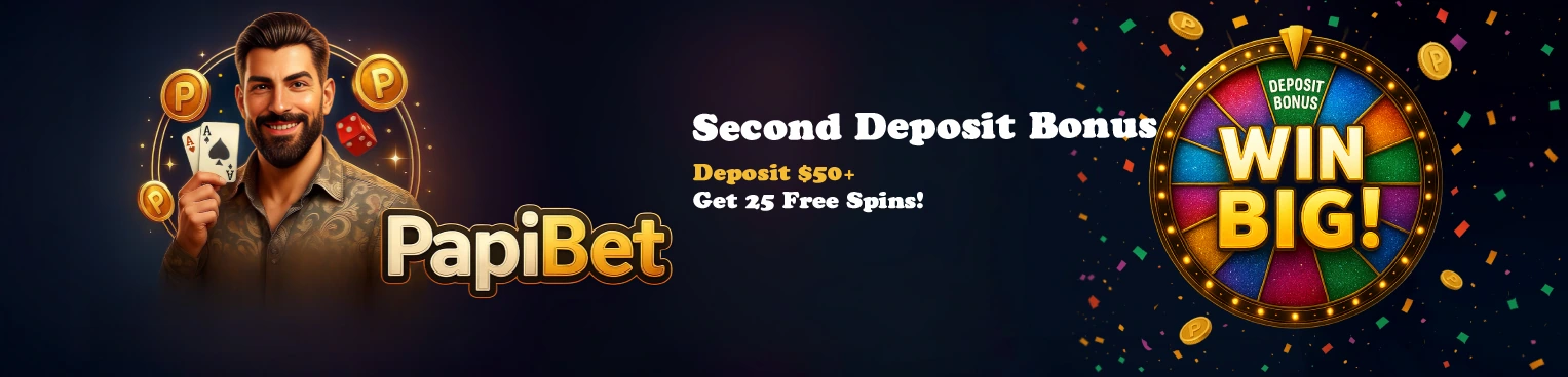 Second Deposit Bonus